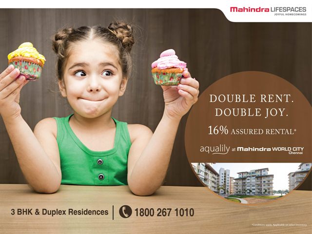 Aqualily at Mahindra World City Update